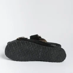 MANEBI Low Sandals* - Flat Sandals - Nordic Sandals - Black