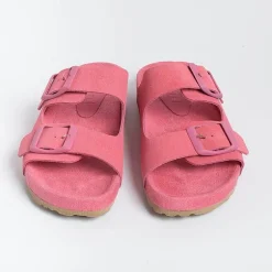 MANEBI Low Sandals* - Flat Sandals - Traveler Sandals - Pink