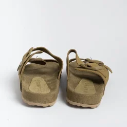 MANEBI Low Sandals* - Flat Sandals - Traveler Sandals - Khaki