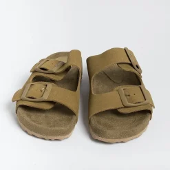 MANEBI Low Sandals* - Flat Sandals - Traveler Sandals - Khaki
