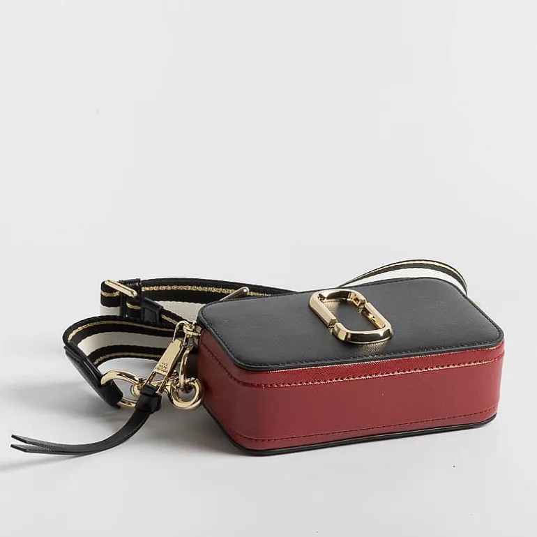 Marc Jacobs Mini Bags* - The Snapshot M0012007 - Black / Red