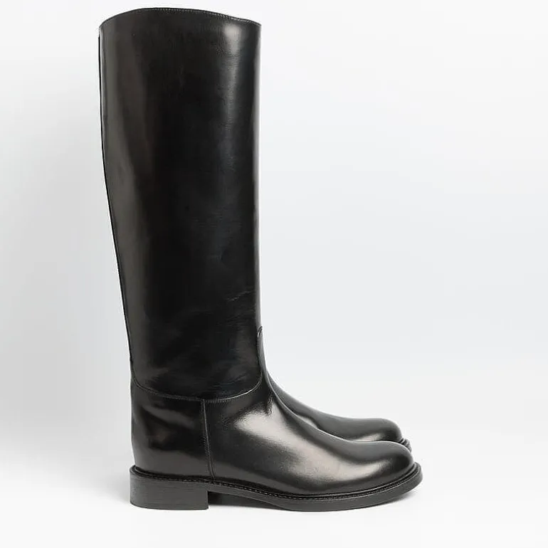 Maretto Boots* - Riding Boots - 9623 - Black Zip