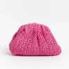 MARIA LA ROSA Mini Bags* - Shoulder Bag - Mini Game Crochet - Fuchsia