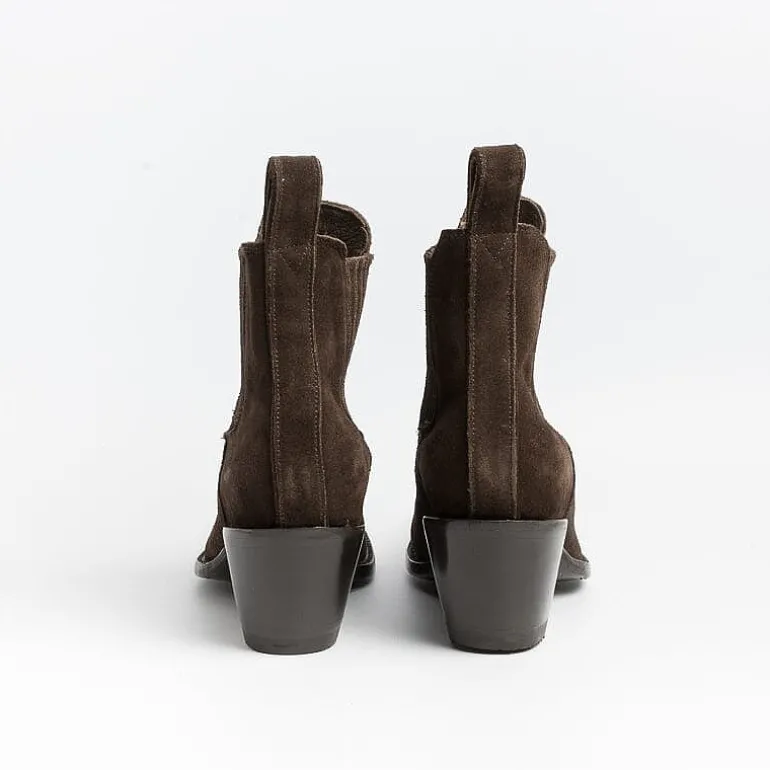 MEXICANA - Collezione Donna Texans*Mexicana - Texan - Bl395 - Choco Suede