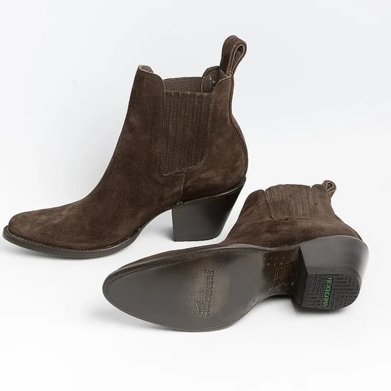 MEXICANA - Collezione Donna Texans*Mexicana - Texan - Bl395 - Choco Suede