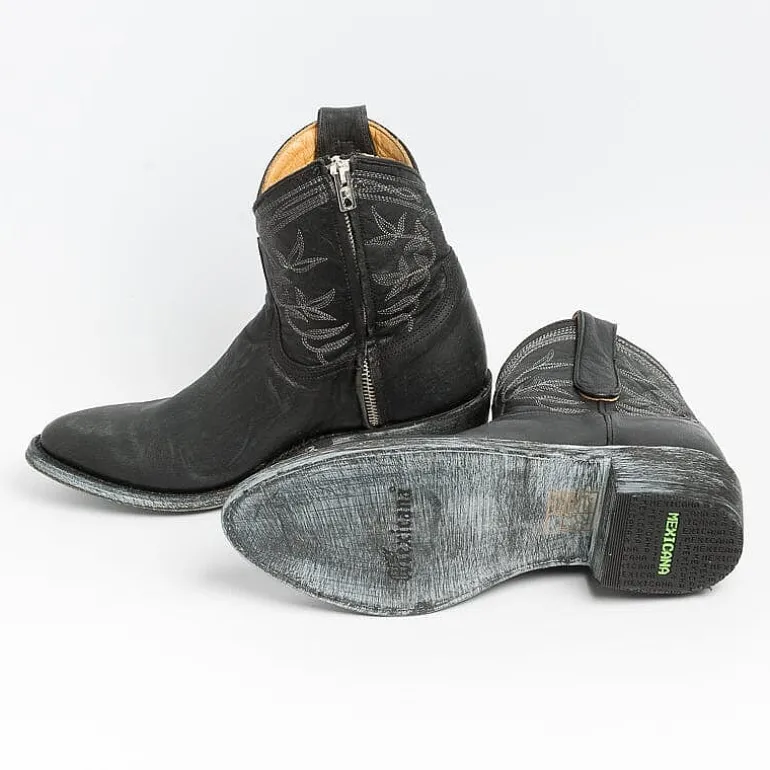 MEXICANA - Collezione Donna Texans*Mexicana - Texan - L644 - Black Vesuvius