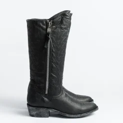 MEXICANA - Collezione Donna Texans*Mexicana - Texan Boot - L340 - Black Vesuvius