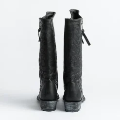 MEXICANA - Collezione Donna Texans*Mexicana - Texan Boot - L340 - Black Vesuvius
