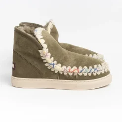 Mou Ankle Boots* - Ankle Boot - 111057A - Moo - Suede - Green