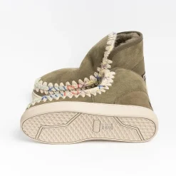Mou Ankle Boots* - Ankle Boot - 111057A - Moo - Suede - Green