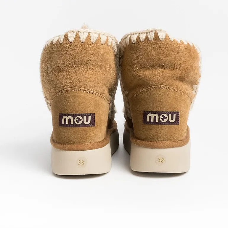 Mou Ankle Boots* - Ankle Boot - Bounce - 531002 - Suede - Cognac
