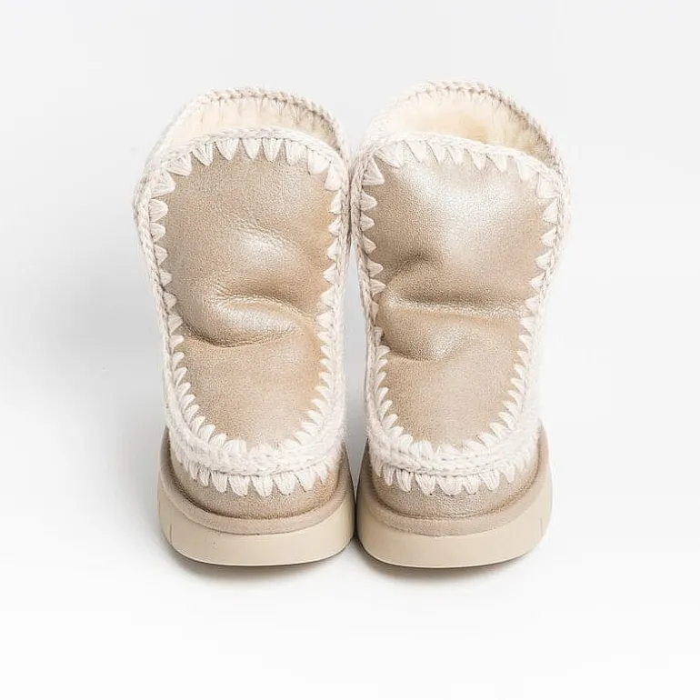 Mou Ankle Boots* - Ankle Boot - Bounce- 531002B - Leather - Silver