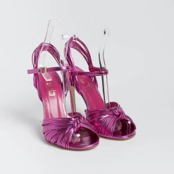 NCUB Sandals With Heel* - Sandals With Heels - Sole 20 - Laminated Fuchsia