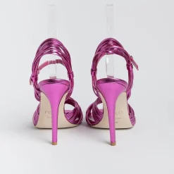 NCUB Sandals With Heel* - Sandals With Heels - Sole 20 - Laminated Fuchsia