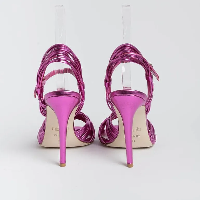 NCUB Sandals With Heel* - Sandals With Heels - Sole 20 - Laminated Fuchsia