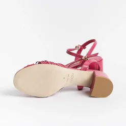 NCUB Sandals With Heel* - Sandals With Heels - Stefy 64 - Fuchsia Crepe