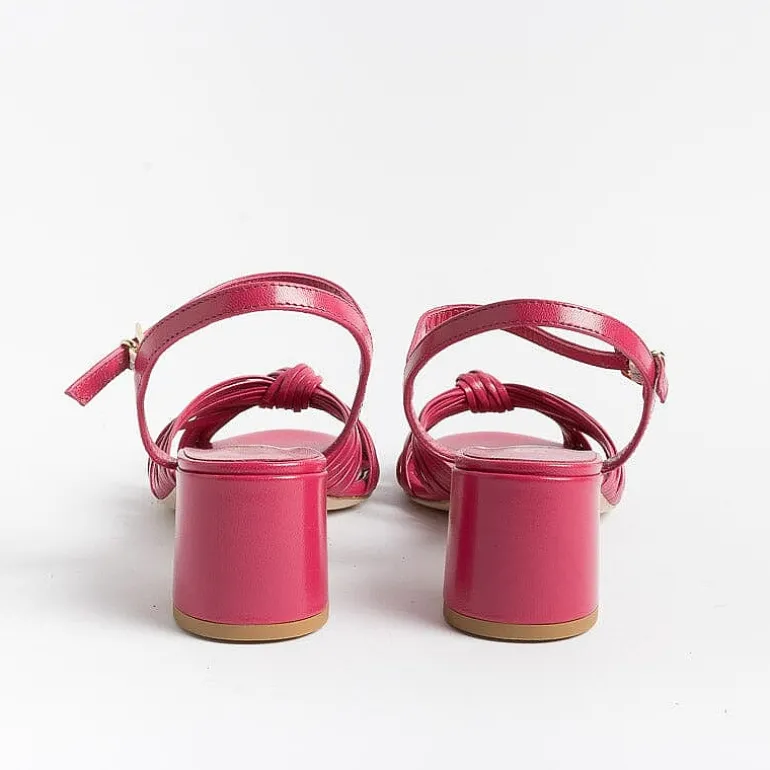 NCUB Sandals With Heel* - Sandals With Heels - Stefy 64 - Fuchsia Crepe