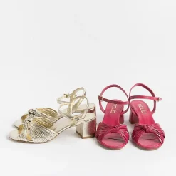NCUB Sandals With Heel* - Sandals With Heels - Stefy 64 - Platinum Laminate