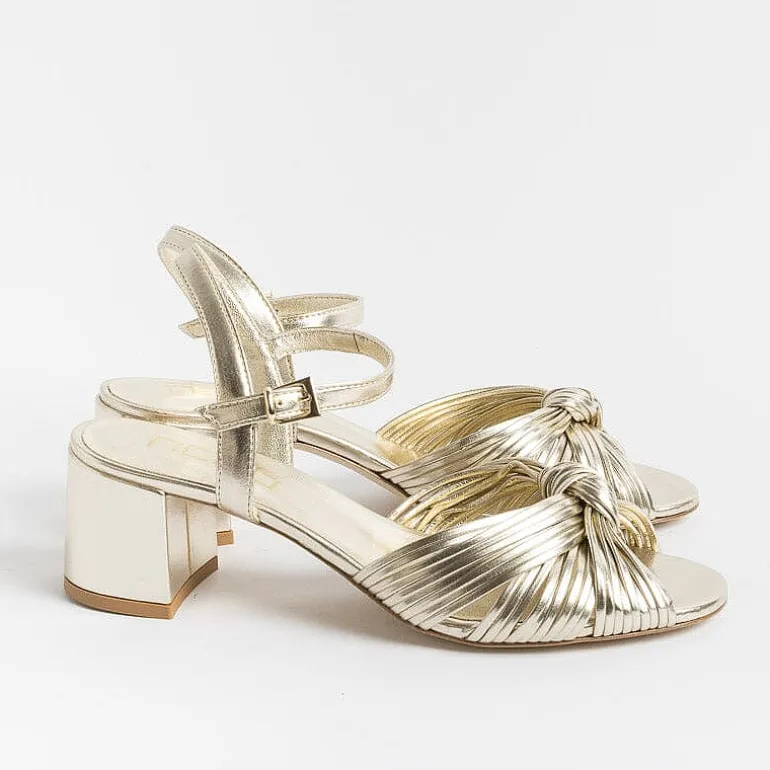 NCUB Sandals With Heel* - Sandals With Heels - Stefy 64 - Platinum Laminate