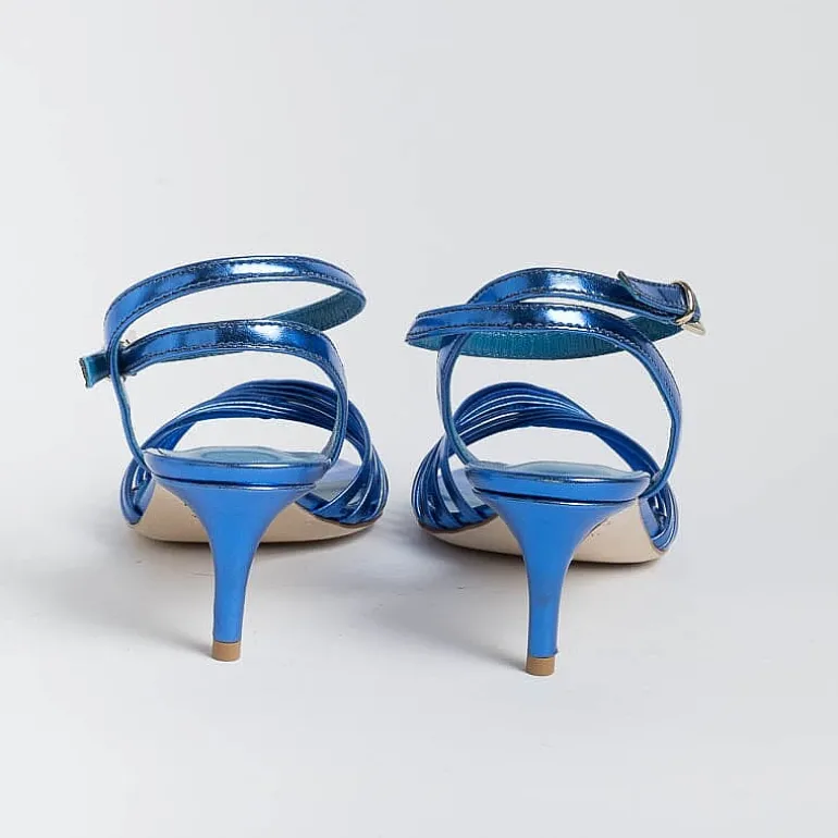 NCUB Sandals With Heel* - Sandals With Heels - Luna 21 - Bluette Laminate