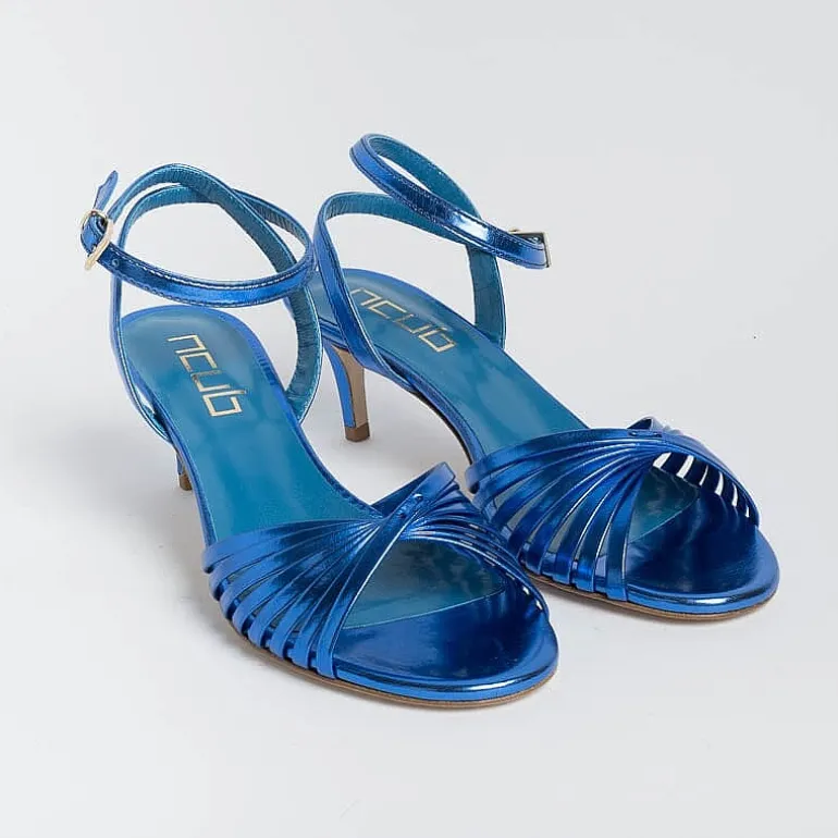 NCUB Sandals With Heel* - Sandals With Heels - Luna 21 - Bluette Laminate