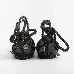 NOMADIC STATE OF MIND Low Sandals* - Flat Sandals - Romano Black Disc