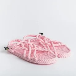 NOMADIC STATE OF MIND Low Sandals* - Jc Baby Pink Flat Sandals