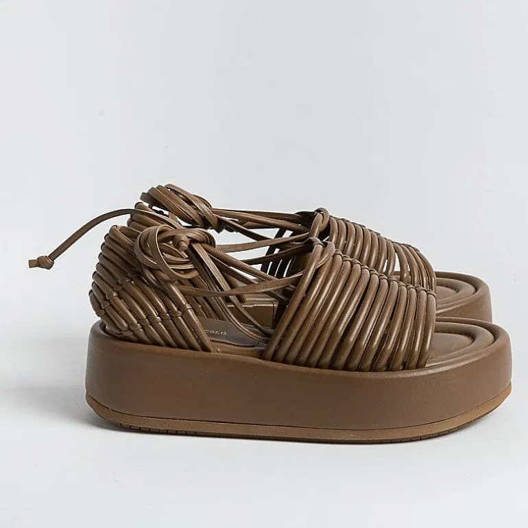 PALOMA BARCELO Sandals With Heel* - Sandals With Heels - Danae - 8623121- Leather