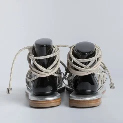 PAOLA FIORENZA Low Sandals* - Flat Sandals - Fd22 - Silver