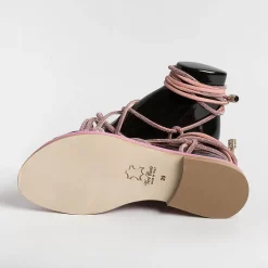 PAOLA FIORENZA Low Sandals* - Flat Sandals - Fd22 - Pink