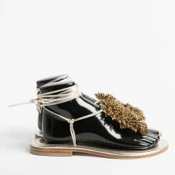 PAOLA FIORENZA Flip-Flops Sandals* - Flat Thong Sandals - Ss2346 Gold