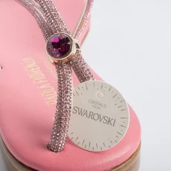 PAOLA FIORENZA Flip-Flops Sandals* - Flat Thong Sandals Fd03 - Pink