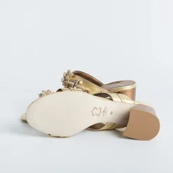 PAOLA FIORENZA Sandals With Heel* - Sandals With Heels - Fb901 - Amber