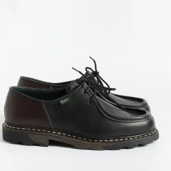 Paraboot Derby And Oxford Shoes* - 216715 - Derby Michael Rework/Marche - Lis Noir/Cafe