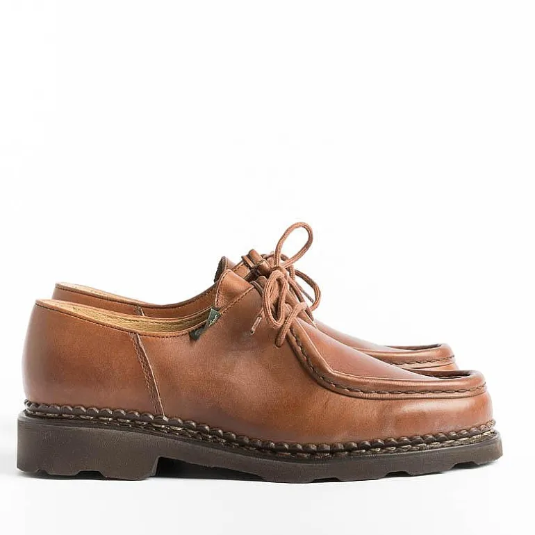 Paraboot Derby And Oxford Shoes* - 721203 - Lace Up Michael Griff - Lis Marron