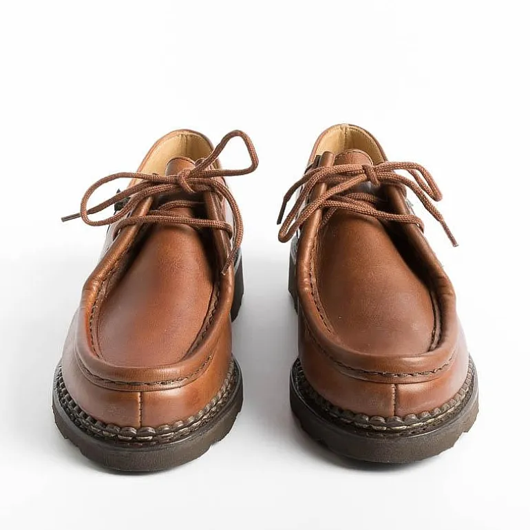 Paraboot Derby And Oxford Shoes* - 721203 - Lace Up Michael Griff - Lis Marron