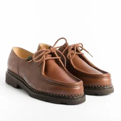 Paraboot Derby And Oxford Shoes* - 721203 - Lace Up Michael Griff - Lis Marron