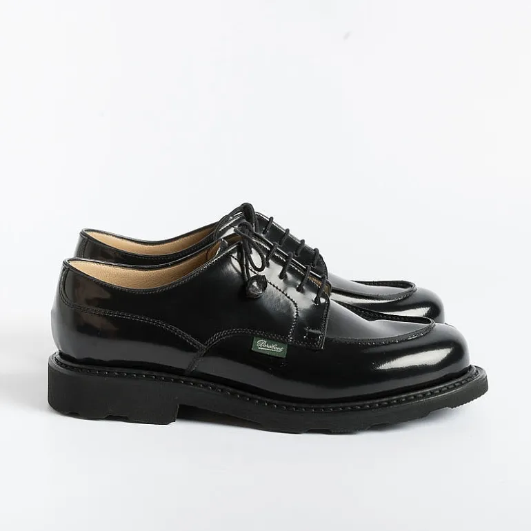 Paraboot Derby And Oxford Shoes* - 170427 - Lace-Up Chambord - Black Gloss