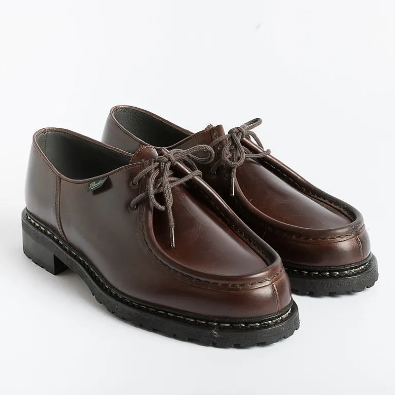 Paraboot Derby And Oxford Shoes* - 210703 -Derby Michael - Lis Ecorce Cognac