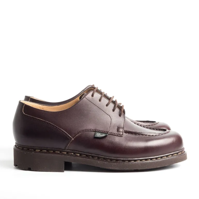 Paraboot Derby And Oxford Shoes* - Derby 71707- Chambord/Tex - Marron / Lis Cafe