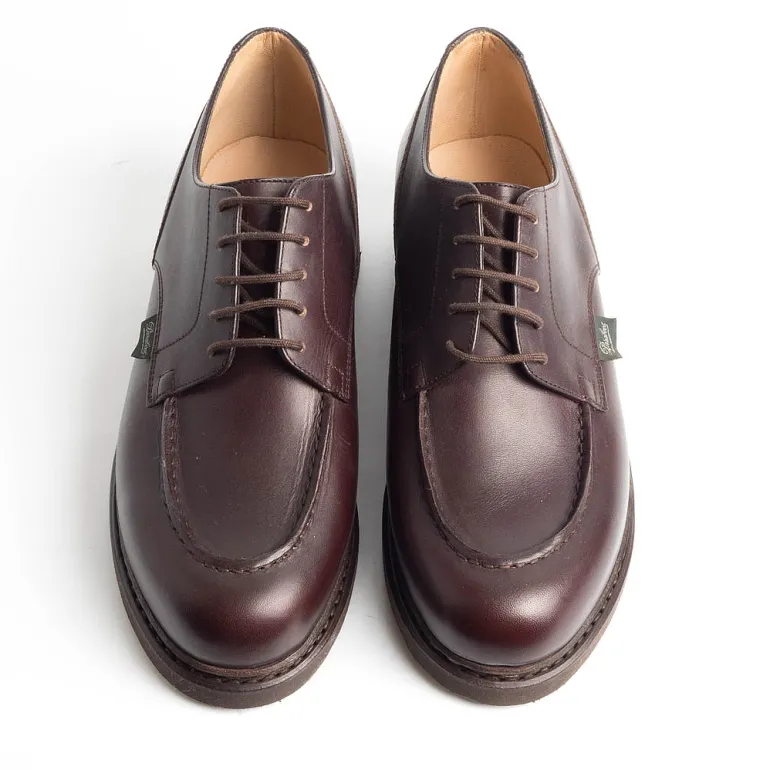 Paraboot Derby And Oxford Shoes* - Derby 71707- Chambord/Tex - Marron / Lis Cafe