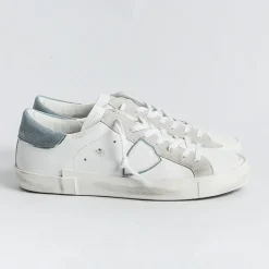 Philippe Model Paris Sneakers*Philippe Model - Prlu Vx32 Sneakers - Parisx - White Denim