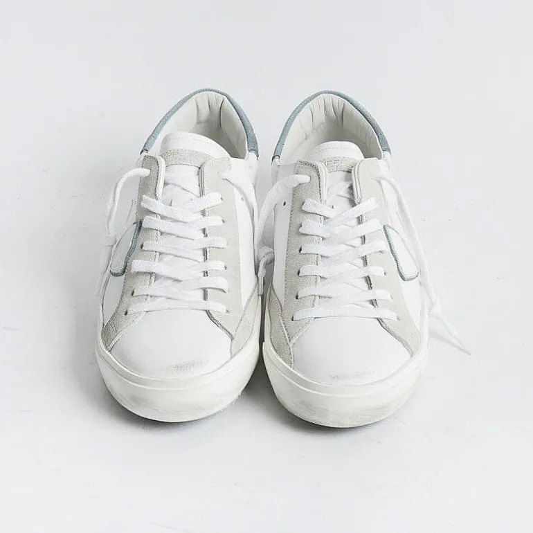 Philippe Model Paris Sneakers*Philippe Model - Prlu Vx32 Sneakers - Parisx - White Denim