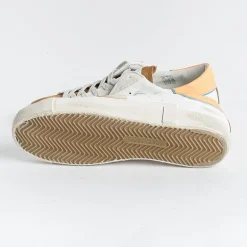 Philippe Model Paris Sneakers*Philippe Model - Prlu Wx25 Sneakers - Parisx - Leather Orange