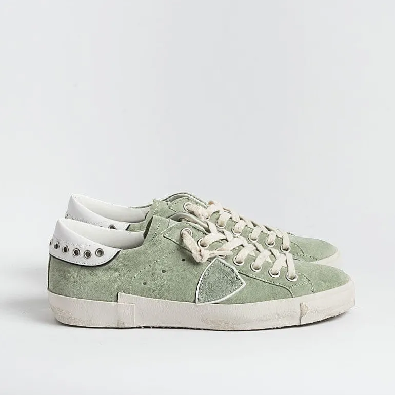 Philippe Model Paris Sneakers*Philippe Model - Sneakers Prlu Dy03 - Parisx - Gipsy Green