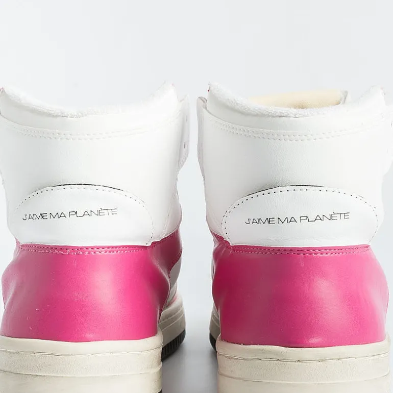 Philippe Model Paris Sneakers*Philippe Model - Sneakers Lyhd Cl03 - Lyon - Mix Blanc Fuchsia