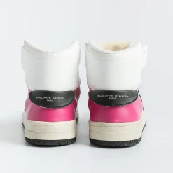 Philippe Model Paris Sneakers*Philippe Model - Sneakers Lyhd Cl03 - Lyon - Mix Blanc Fuchsia
