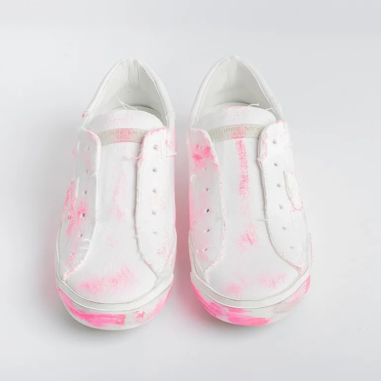 Philippe Model Paris Sneakers*Philippe Model - Sneakers Prld Dd03 - Parisx - Fuchsia White