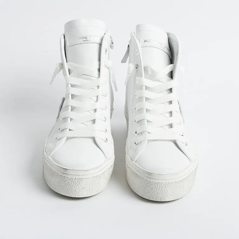 Philippe Model Paris Sneakers*Philippe Model - Sneakers Phhd V001 - Paris High - White