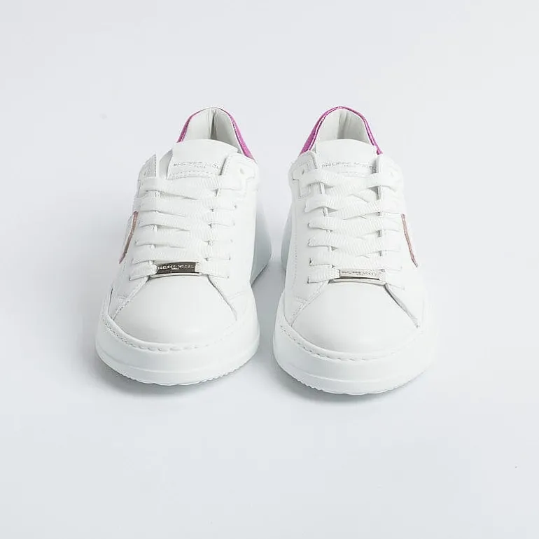 Philippe Model Paris Sneakers*Philippe Model - Sneakers Bjld Wm01 - Tres Temple - White Fuchsia